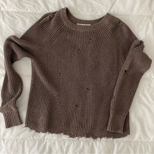 Autumn Cashmere-100% Cotton Sweater (Size Small)